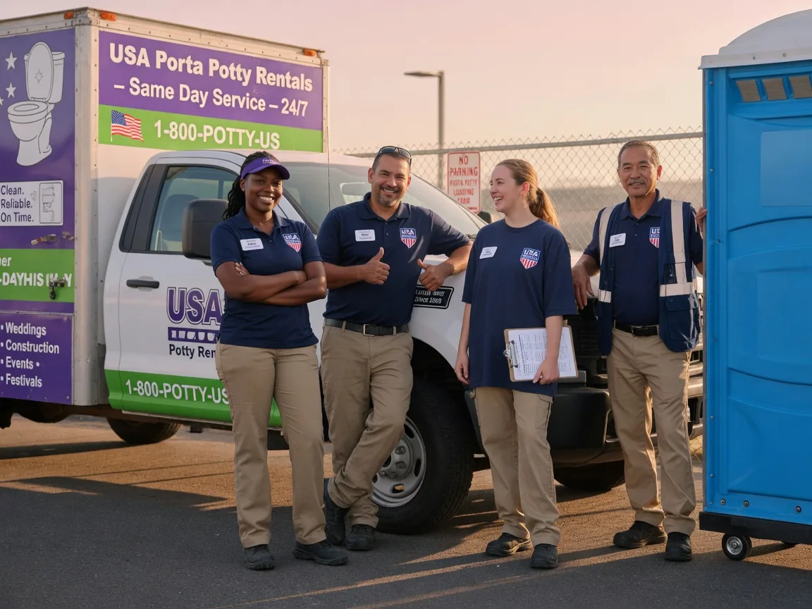 Porta Potty Rental company in Lavelle, PA